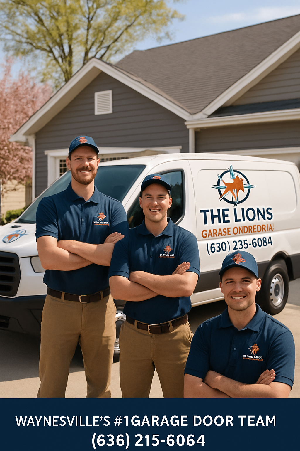 Our professional team at The Lions Garage Door Repair