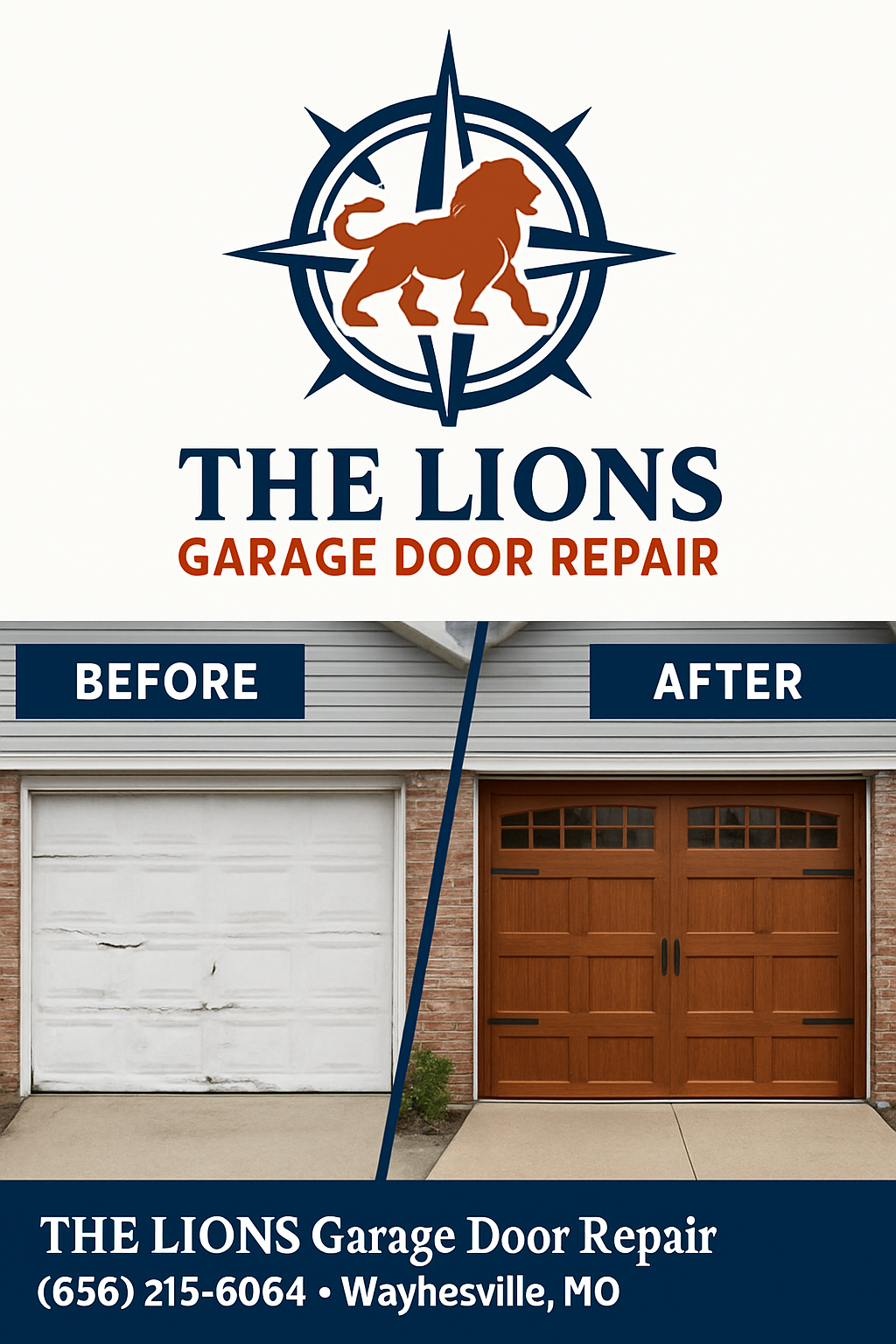 Garage Door Repair — Blooming Rose
