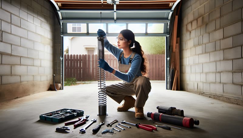 Garage Door Spring Repair service in Waynesville