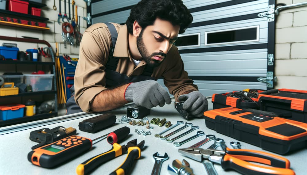 Our professional emergency garage door repair process